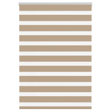 vidaXL zebrafüggönnyel homokbarna szövetszélesség 100,9 cm poliészter lakástextília