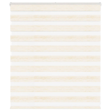 vidaXL zebrafüggönnyel márványbézs szövetszélesség 120,9 cm poliészter lakástextília