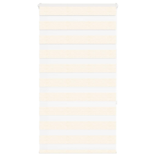 vidaXL zebrafüggönnyel márványbézs szövetszélesség 75,9 cm poliészter lakástextília