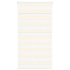vidaXL zebrafüggönnyel márványbézs szövetszélesség 80,9 cm poliészter lakástextília