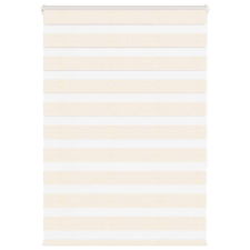 vidaXL zebrafüggönnyel márványbézs szövetszélesség 95,9 cm poliészter lakástextília