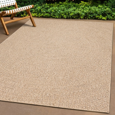 vidaXL ZIZUR juta hatású beltéri és kültéri szőnyeg 120x120 cm lakástextília