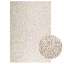 vidaXL ZIZUR krém juta hatású beltéri és kültéri szőnyeg 160x230 cm lakástextília