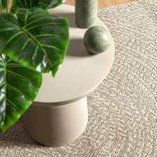 vidaXL ZIZUR krém juta hatású beltéri és kültéri szőnyeg 240x340 cm (4010383) lakástextília