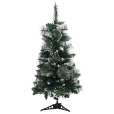 vidaXL zöld és fehér PVC műkarácsonyfa állvánnyal 90 cm (340540) műfenyő
