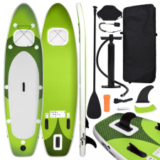 vidaXL zöld felfújható állószörfszett 360 x 81 x 10 cm sup