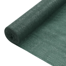 vidaXL zöld HDPE belátásgátló háló 1 x 25 m 75 g/m² kerti bútor