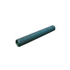 vidaXL zöld horganyzott csirkeháló drótkerítés PVC bevonattal 25x0,5 m (140406) építőanyag