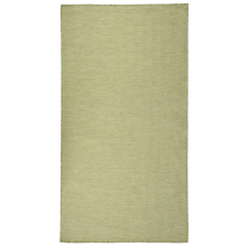 vidaXL zöld lapos szövésű kültéri szőnyeg 80 x 150 cm lakástextília