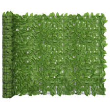 vidaXL zöld leveles erkélyparaván 400 x 150 cm kerti bútor