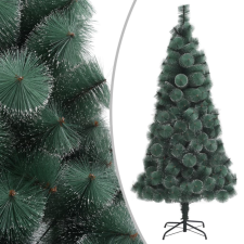 vidaXL zöld PET műkarácsonyfa állvánnyal 120 cm műfenyő