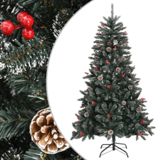 vidaXL zöld PVC műkarácsonyfa állvánnyal 150 cm műfenyő