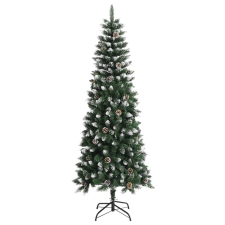vidaXL zöld PVC műkarácsonyfa állvánnyal 240 cm (345177) műfenyő