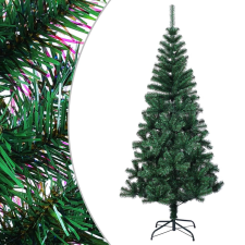 vidaXL zöld PVC műkarácsonyfa irizáló csúcsokkal 150 cm műfenyő