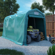 vidaXL Zöld PVC sátorgarázs 2,4 x 3,6 m sátor