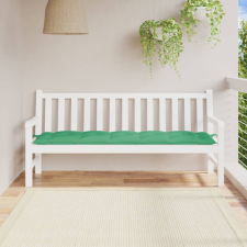 vidaXL Zöld szövet kerti padpárna 180 x 50 x 7 cm lakástextília
