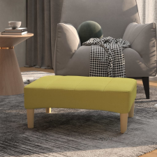 vidaXL zöld szövet lábzsámoly 78 x 56 x 32 cm bútor