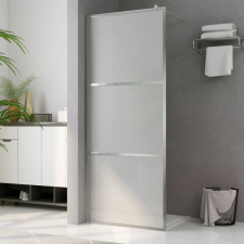 vidaXL Zuhanyfal ESG tejüveggel 100 x 195 cm kád, zuhanykabin
