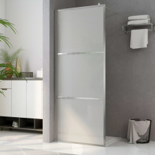 vidaXL Zuhanyfal ESG tejüveggel 90 x 195 cm kád, zuhanykabin