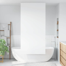 vidaXL zuhanyzó redőny 110x240 cm szövet szélessége 106 cm lakástextília