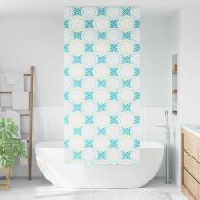 vidaXL zuhanyzó redőny 110x240 cm szövet szélessége 106 cm (4014881) lakástextília