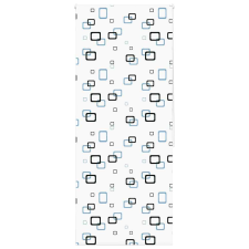 vidaXL zuhanyzó redőny 90x240 cm szövet szélessége 86 cm redőny