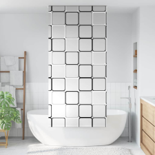 vidaXL zuhanyzó redőny 90x240 cm szövet szélessége 86 cm redőny