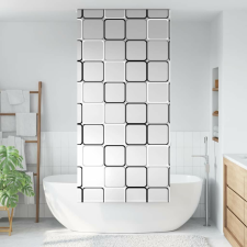 vidaXL zuhanyzó redőny 90x240 cm szövet szélessége 86 cm lakástextília
