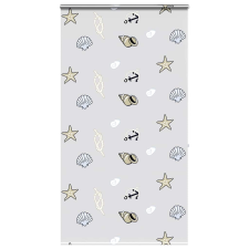 vidaXL zuhanyzó redőny kazettával 130x240 cm szövet szélessége 126 cm redőny