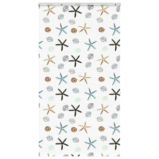 vidaXL zuhanyzó redőny kazettával 130x240 cm szövet szélessége 126 cm redőny