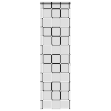 vidaXL zuhanyzó redőny kazettával 60x240 cm szövetszélesség 56 cm redőny