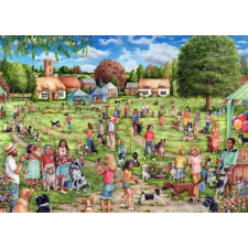 Vidéki kutyaverseny kirakós játék 1000 darabbal puzzle, kirakós
