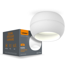 Videx Felületre szerelhető lámpatest SPOT Mennyezeti lámpa White Spot 1x GX53 Videx világítás