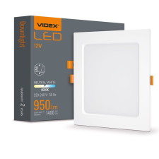 Videx LED panel süllyesztett lámpatest 12W 1400lm 4000K semleges fehér Videx világítás