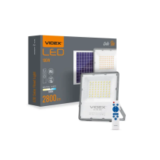 Videx Videx Gelio 100 W-os natúr fehér napelemes reflektor kültéri világítás