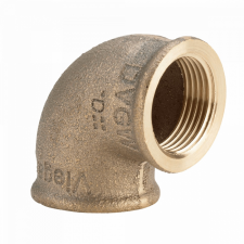 VIEGA 3090 menetes vörösöntvény könyök 90° 1/2&amp;#34;BB hűtés, fűtés szerelvény