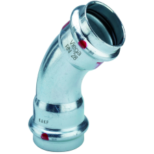 VIEGA Prestabo 15-ös 45°-os BB ív  (558260) hűtés, fűtés szerelvény