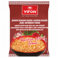 Vifon enyhe fűszerezésű marhahús ízesítésű instant tésztás leves 60 g alapvető élelmiszer