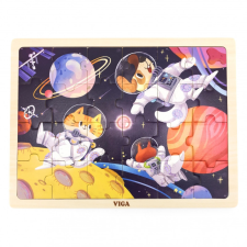 Viga 24 db-os fejlesztő puzzle - űrkaland puzzle, kirakós
