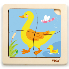 Viga 4 db-os fejlesztő puzzle puzzle, kirakós