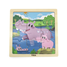 Viga 9 db-os fejlesztő puzzle puzzle, kirakós