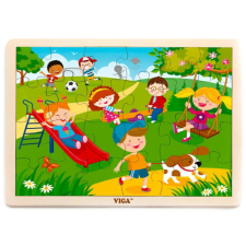 Viga Fa puzzle 4 évszak 24 db-os Tavasz puzzle, kirakós