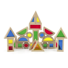 Viga Színes kockák barkácsolás, építés