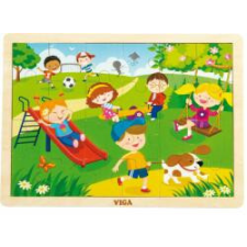 Viga Toys Fa puzzle Viga 24 drabos - tavasz (NE-V51269) fajáték
