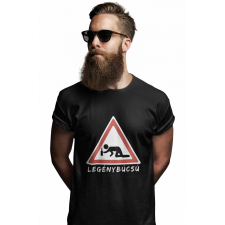  Vigyázat legénybúcsú - Férfi Póló férfi póló