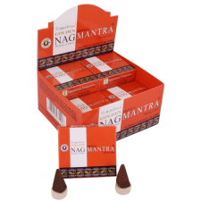 Vijayshree Fragrance Golden Nag füstölőkúp - Mantra (Mantra) füstölő