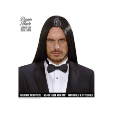  Viktor paróka, fekete, dobozos jelmez
