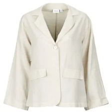 Vila Kabátok / Blézerek VIPRISILLA 7/8 LOOSE BLAZER Bézs DE 38 blézer