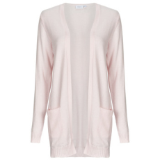 Vila Mellények / Kardigánok VIRIL OPEN L/S KNIT Rózsaszín EU M