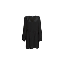 Vila Rövid ruhák VIFINI L/S SHORT DRESS Fekete DE 32 női ruha